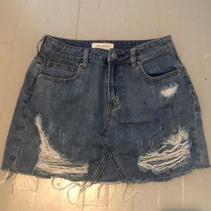 PacSun Jean Skirt